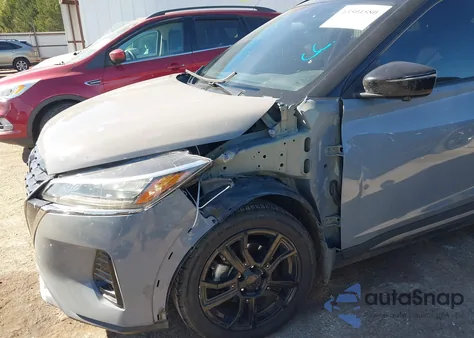 2021 Nissan Kicks Sr Xtronic Cvt from USA, damaged, VIN 3N1CP5DV2ML549822